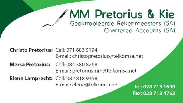 MM Pretorius - App