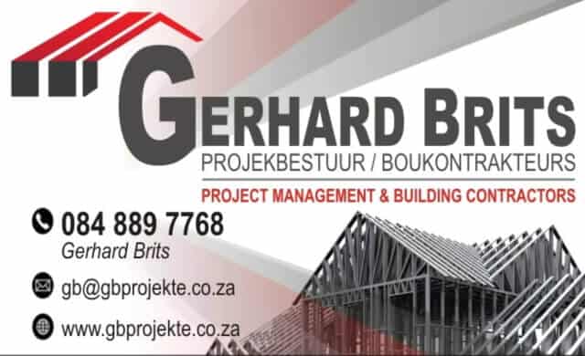 Gerhard Brits Projekte Building Contractor